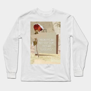 Collage & Quote #7 Long Sleeve T-Shirt